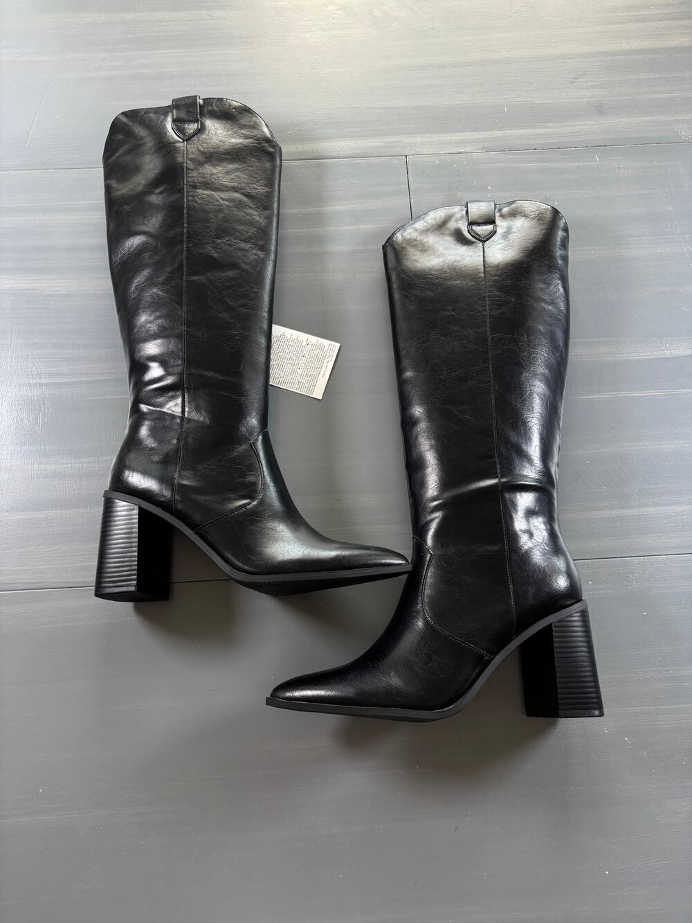 Knee High Boots Casandra Black New Women 10